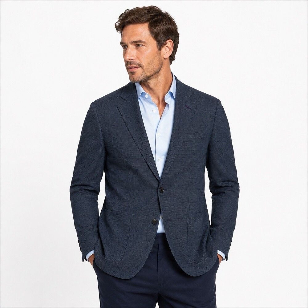 Ted Baker Blazer Mens 36R Gray Wool Endurance Kyle SPJ Two Button Sport Coat